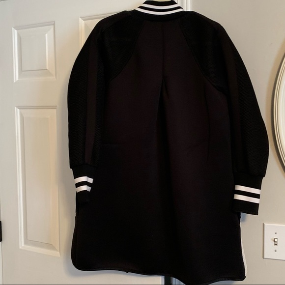 New York Giants black and white long bomber jacket - Picture 8 of 10
